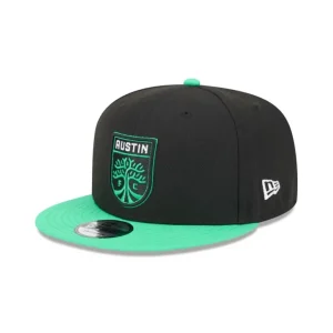 Best Sale Austin FC Team 9FIFTY Snapback Hat - KTGCaps - Baseball caps for various teams, purchased online at a discount
