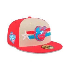 Store Baltimore Orioles 2024 AllStar Game 59FIFTY Fitted Hat - KTGCaps - Baseball caps for various teams, purchased online at a discount