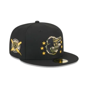 Store Baltimore Orioles Armed Forces Day 2024 59FIFTY Fitted Hat - KTGCaps - Baseball caps for various teams, purchased online at a discount