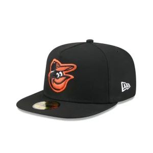 Sale Baltimore Orioles 59FIFTY AFrame Fitted Hat - KTGCaps - Baseball caps for various teams, purchased online at a discount