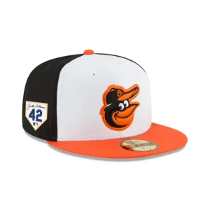 Store Baltimore Orioles Jackie Robinson Day 2024 59FIFTY Fitted Hat - KTGCaps - Baseball caps for various teams, purchased online at a discount