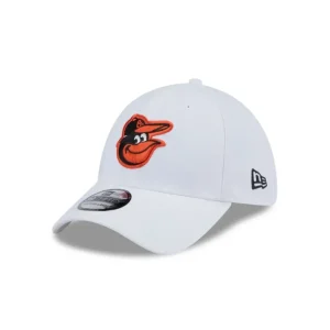 Best Baltimore Orioles Optic White 39THIRTY Stretch Fit Hat - KTGCaps - Baseball caps for various teams, purchased online at a discount