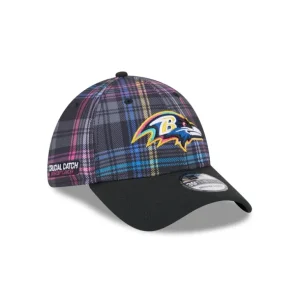 Outlet Baltimore Ravens 2024 Crucial Catch 39THIRTY Stretch Fit Hat - KTGCaps - Baseball caps for various teams, purchased online at a discount