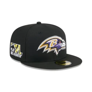 Best Sale Baltimore Ravens 2024 Draft 59FIFTY Fitted Hat - KTGCaps - Baseball caps for various teams, purchased online at a discount