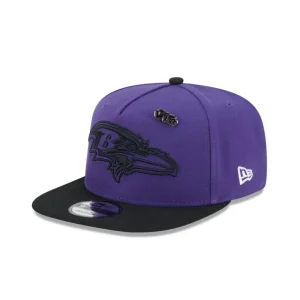 Online Baltimore Ravens 2024 Inspire Change 9FIFTY AFrame Snapback Hat - KTGCaps - Baseball caps for various teams, purchased online at a discount