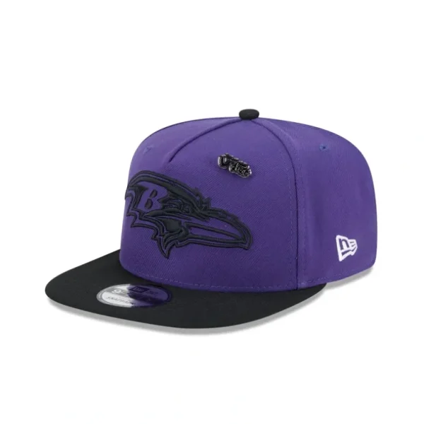 Online Baltimore Ravens 2024 Inspire Change 9FIFTY AFrame Snapback Hat - KTGCaps - Baseball caps for various teams, purchased online at a discount