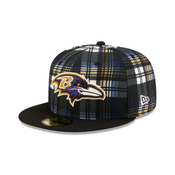 Best Baltimore Ravens 2024 Sideline Statement 59FIFTY Fitted Hat - KTGCaps - Baseball caps for various teams, purchased online at a discount