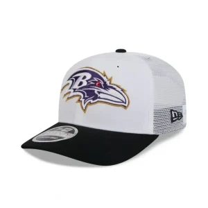 Best Baltimore Ravens 2024 Training 9SEVENTY Trucker Hat - KTGCaps - Baseball caps for various teams, purchased online at a discount