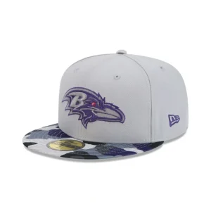 Sale Baltimore Ravens Active 59FIFTY Fitted Hat - KTGCaps - Baseball caps for various teams, purchased online at a discount