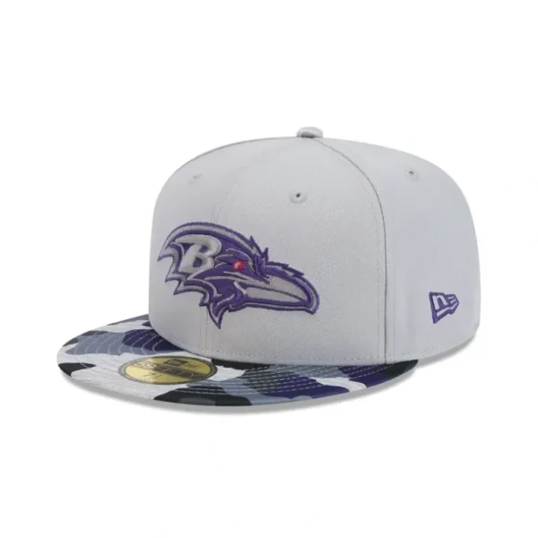 Sale Baltimore Ravens Active 59FIFTY Fitted Hat - KTGCaps - Baseball caps for various teams, purchased online at a discount