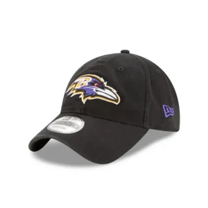 Sale Baltimore Ravens Core Classic 9TWENTY Adjustable Hat - KTGCaps - Baseball caps for various teams, purchased online at a discount