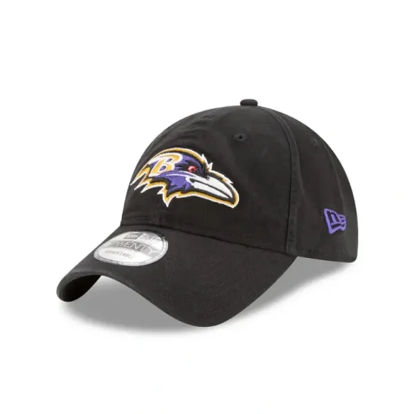 Sale Baltimore Ravens Core Classic 9TWENTY Adjustable Hat - KTGCaps - Baseball caps for various teams, purchased online at a discount