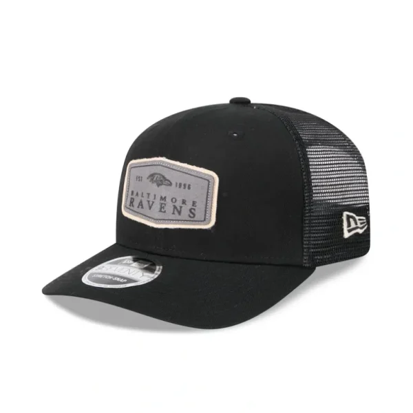 Sale Baltimore Ravens Labeled 9SEVENTY StretchSnap Hat - KTGCaps - Baseball caps for various teams, purchased online at a discount