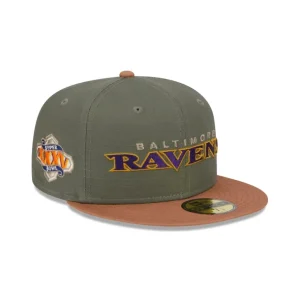 Outlet Baltimore Ravens Ripstop 59FIFTY Fitted Hat - KTGCaps - Baseball caps for various teams, purchased online at a discount