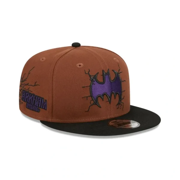 Fashion Batman Arkham Asylum 9FIFTY Snapback Hat - KTGCaps - Baseball caps for various teams, purchased online at a discount