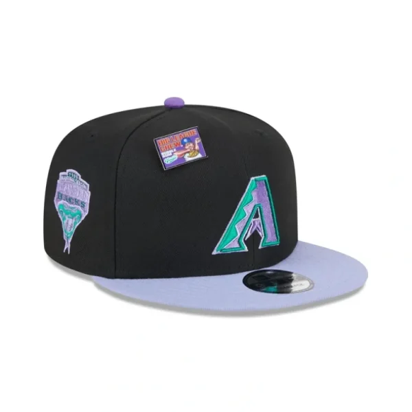 Shop Big League Chew X Arizona Diamondbacks Grape 9FIFTY Snapback Hat - KTGCaps - Baseball caps for various teams, purchased online at a discount