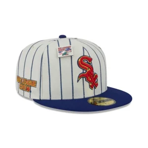 Store Big League Chew X Chicago White Sox Pinstripe 59FIFTY Fitted Hat - KTGCaps - Baseball caps for various teams, purchased online at a discount