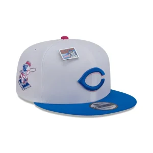 Outlet Big League Chew X Cincinnati Reds Cotton Candy 9FIFTY Snapback Hat - KTGCaps - Baseball caps for various teams, purchased online at a discount