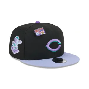 Sale Big League Chew X Cincinnati Reds Grape 9FIFTY Snapback Hat - KTGCaps - Baseball caps for various teams, purchased online at a discount