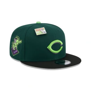 Online Big League Chew X Cincinnati Reds Sour Apple 9FIFTY Snapback Hat - KTGCaps - Baseball caps for various teams, purchased online at a discount