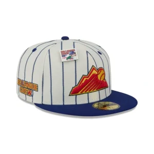 Best Big League Chew X Colorado Rockies Pinstripe 59FIFTY Fitted Hat - KTGCaps - Baseball caps for various teams, purchased online at a discount