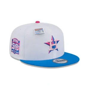 Best Big League Chew X Houston Astros Cotton Candy 9FIFTY Snapback Hat - KTGCaps - Baseball caps for various teams, purchased online at a discount
