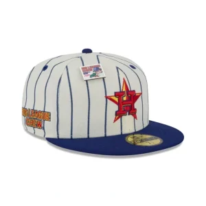 Best Big League Chew X Houston Astros Pinstripe 59FIFTY Fitted Hat - KTGCaps - Baseball caps for various teams, purchased online at a discount