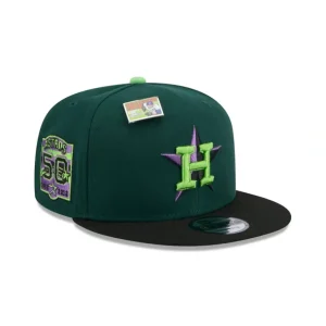 Best Sale Big League Chew X Houston Astros Sour Apple 9FIFTY Snapback Hat - KTGCaps - Baseball caps for various teams, purchased online at a discount