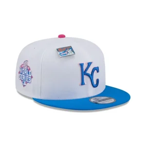 Best Big League Chew X Kansas City Royals Cotton Candy 9FIFTY Snapback Hat - KTGCaps - Baseball caps for various teams, purchased online at a discount