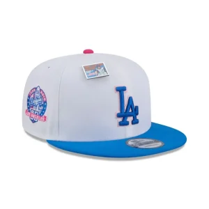 Online Big League Chew X Los Angeles Dodgers Cotton Candy 9FIFTY Snapback Hat - KTGCaps - Baseball caps for various teams, purchased online at a discount