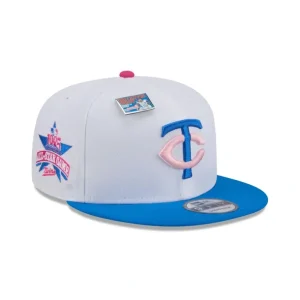 Shop Big League Chew X Minnesota Twins Cotton Candy 9FIFTY Snapback Hat - KTGCaps - Baseball caps for various teams, purchased online at a discount