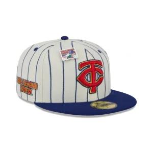Online Big League Chew X Minnesota Twins Pinstripe 59FIFTY Fitted Hat - KTGCaps - Baseball caps for various teams, purchased online at a discount