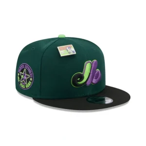 Best Big League Chew X Montreal Expos Sour Apple 9FIFTY Snapback Hat - KTGCaps - Baseball caps for various teams, purchased online at a discount
