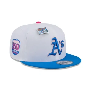 Best Sale Big League Chew X Oakland Athletics Cotton Candy 9FIFTY Snapback Hat - KTGCaps - Baseball caps for various teams, purchased online at a discount