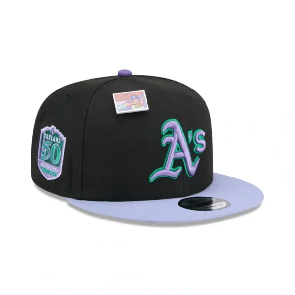 Online Big League Chew X Oakland Athletics Grape 9FIFTY Snapback Hat - KTGCaps - Baseball caps for various teams, purchased online at a discount