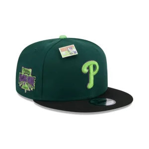 Shop Big League Chew X Philadelphia Phillies Sour Apple 9FIFTY Snapback Hat - KTGCaps - Baseball caps for various teams, purchased online at a discount