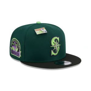 Best Sale Big League Chew X Seattle Mariners Sour Apple 9FIFTY Snapback Hat - KTGCaps - Baseball caps for various teams, purchased online at a discount