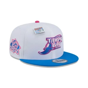 Shop Big League Chew X Tampa Bay Rays Cotton Candy 9FIFTY Snapback Hat - KTGCaps - Baseball caps for various teams, purchased online at a discount