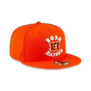 Shop Born x Raised Cincinnati Bengals 59FIFTY Fitted - KTGCaps - Baseball caps for various teams, purchased online at a discount