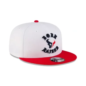 Best Born x Raised Houston Texans White 9FIFTY Snapback - KTGCaps - Baseball caps for various teams, purchased online at a discount
