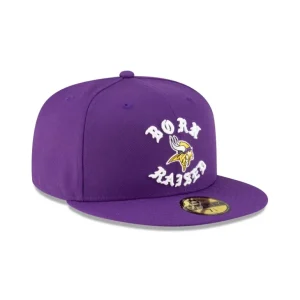 Outlet Born x Raised Minnesota Vikings 59FIFTY Fitted - KTGCaps - Baseball caps for various teams, purchased online at a discount