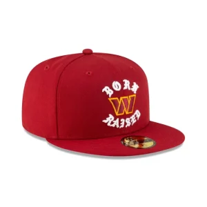Best Sale Born x Raised Washington Commanders 59FIFTY Fitted - KTGCaps - Baseball caps for various teams, purchased online at a discount