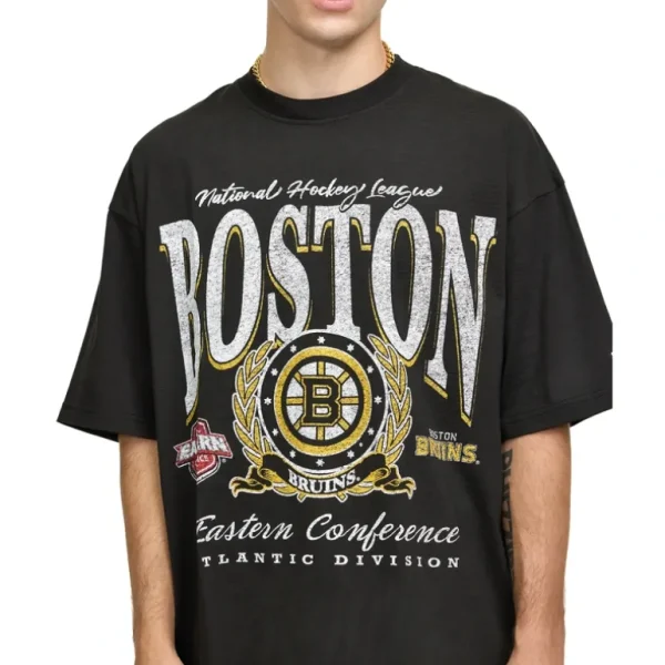 Best Sale Boston Bruins Oversized Essentials TShirt - KTGCaps - Baseball caps for various teams, purchased online at a discount