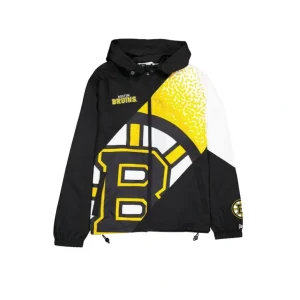 Best Boston Bruins Sport Classics Color Block Windbreaker - KTGCaps - Baseball caps for various teams, purchased online at a discount