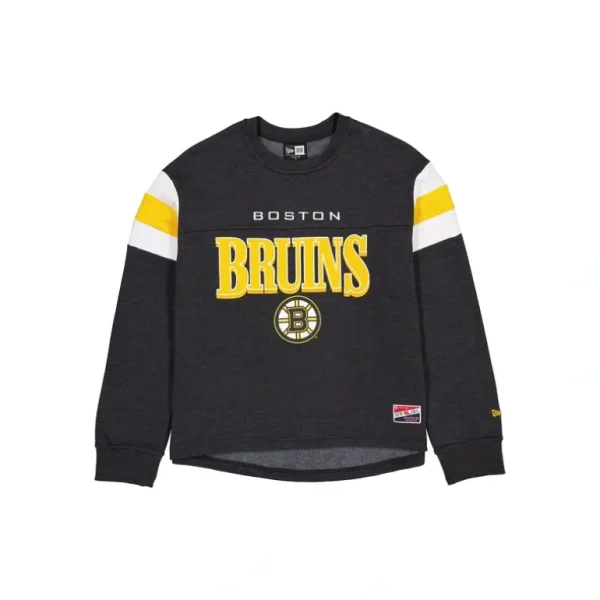 Store Boston Bruins Throwback Womens Crewneck - KTGCaps - Baseball caps for various teams, purchased online at a discount
