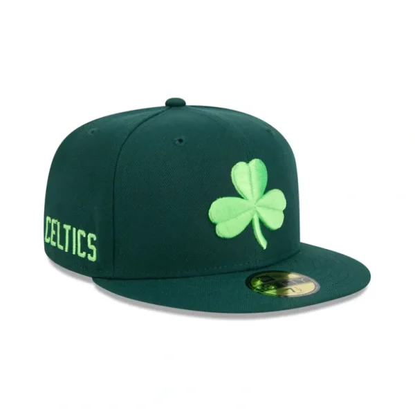 Cheap Boston Celtics 2024 City Edition Alt 59FIFTY Fitted Hat - KTGCaps - Baseball caps for various teams, purchased online at a discount
