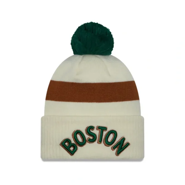 Store Boston Celtics 2023 City Edition Pom Knit Hat - KTGCaps - Baseball caps for various teams, purchased online at a discount