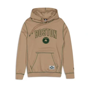 Sale Boston Celtics 2023 City Edition Tan Hoodie - KTGCaps - Baseball caps for various teams, purchased online at a discount