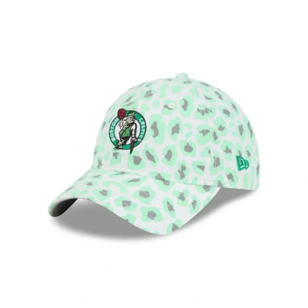 Best Boston Celtics Active Animal Print Womens 9TWENTY Adjustable Hat - KTGCaps - Baseball caps for various teams, purchased online at a discount