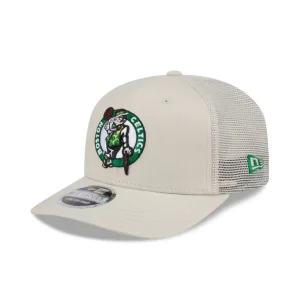 Best Sale Boston Celtics Canvas 9SEVENTY Trucker Hat - KTGCaps - Baseball caps for various teams, purchased online at a discount